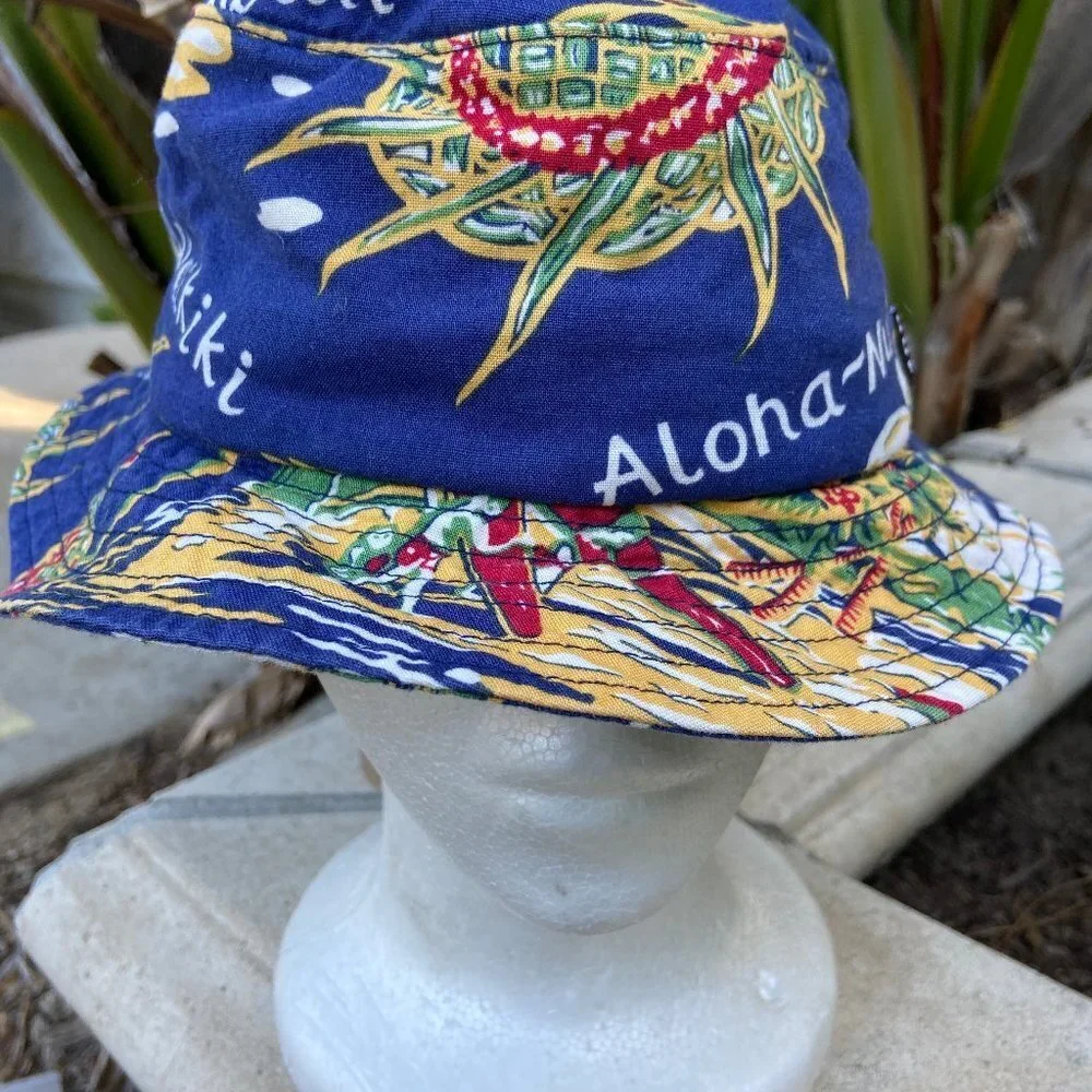 Vintage Hawaiian Boys Panama Hat Sz  L/XL